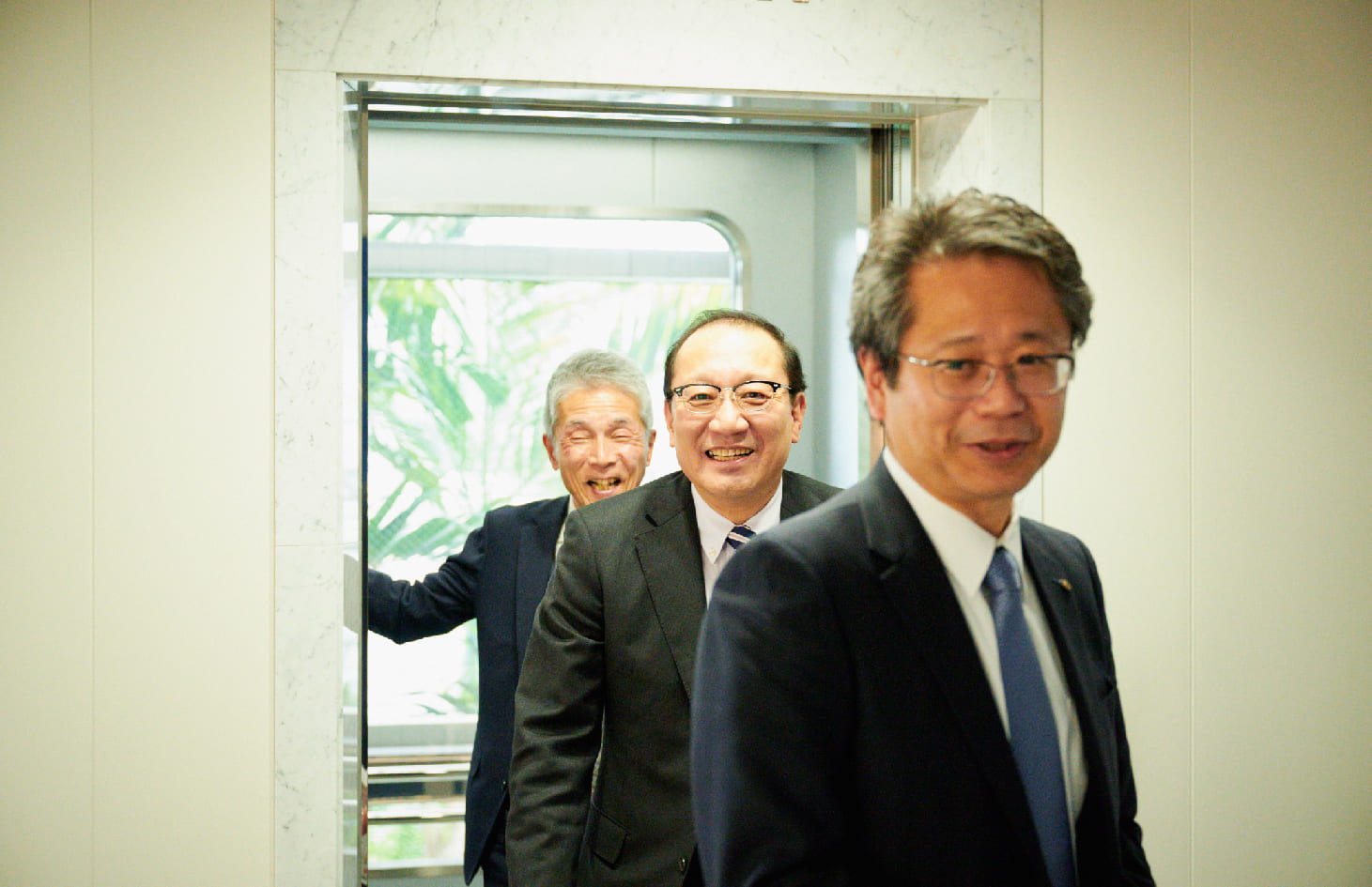 対談の終了後の様子
